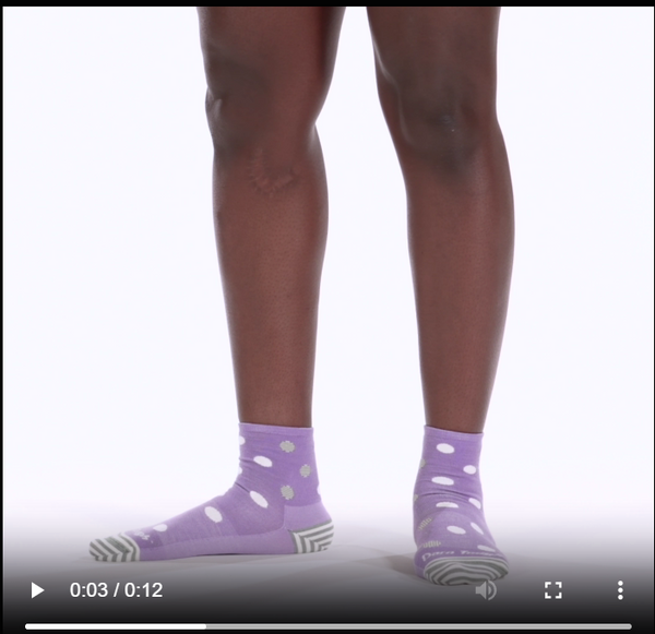 Darn Tough Women's Dottie Shorty Lightweight Lifestyle Socks