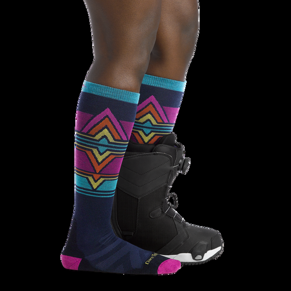 Darn Tough Women's Echo Over-the-Calf Midweight Ski & Snowboard Socks