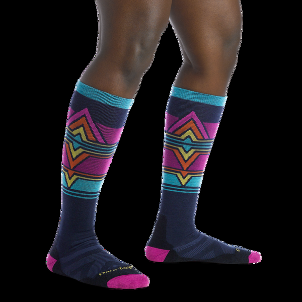 Darn Tough Women's Echo Over-the-Calf Midweight Ski & Snowboard Socks