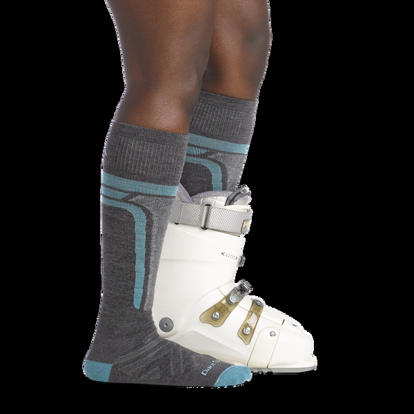 Darn Tough Women's Edge Over-the-Calf Midweight Ski & Snowboard Socks
