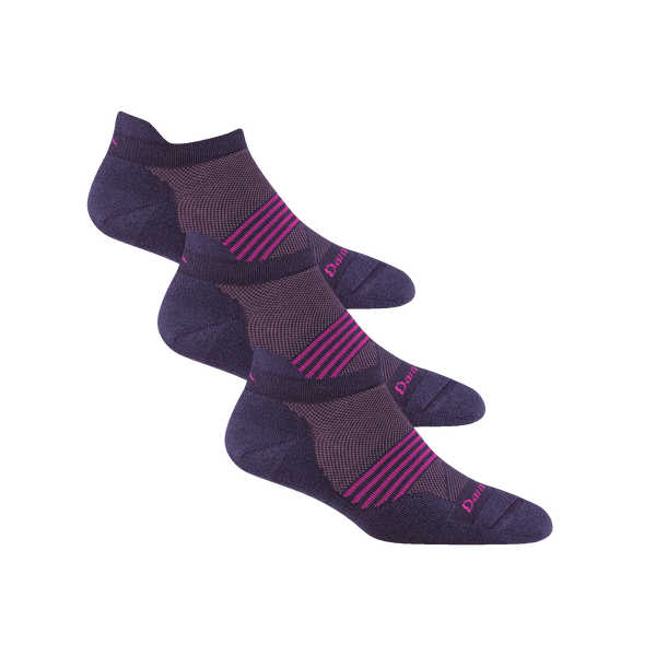 darn tough Women's Element No Show Lightweight Run 3-Pack