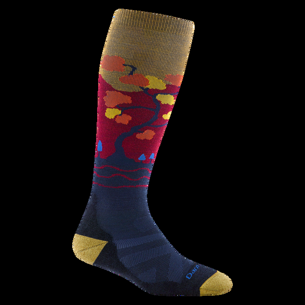 Darn Tough Women's Enchanted Over-the-Calf Midweight Ski & Snowboard Socks