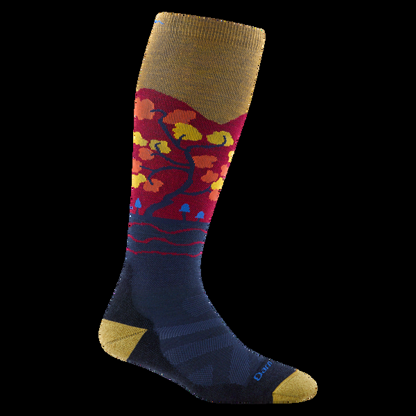 darn tough Women's Enchanted Over-the-Calf Midweight Ski & Snowboard Socks