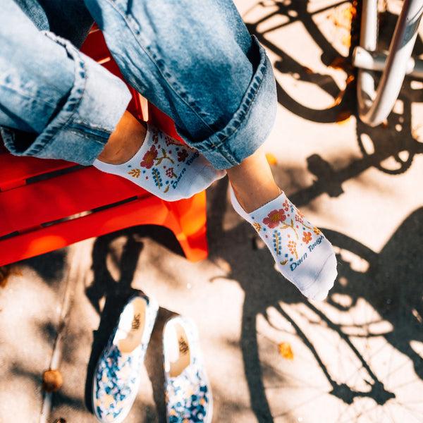 Darn Tough Women's Garden Party No Show Hidden Lightweight Lifestyle Socks