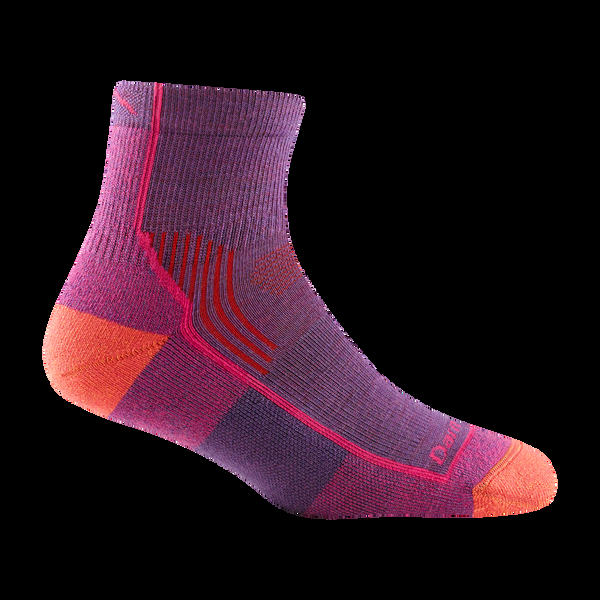 Darn Tough Women's Hiker Quarter Midweight Hiking Socks