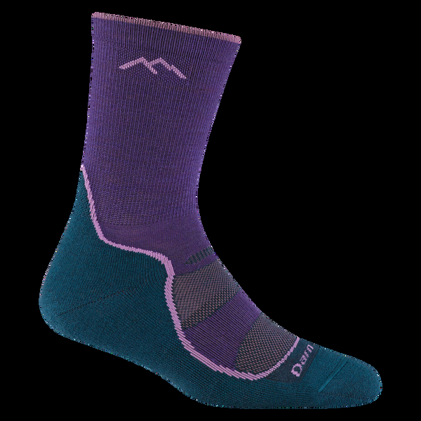 Darn Tough Women's Light Hiker Micro Crew Lightweight Hiking Socks