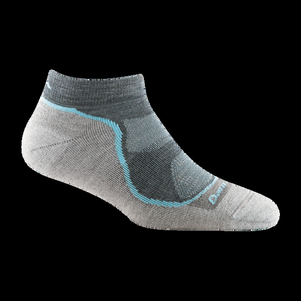 Darn Tough Women's Light Hiker No Show Lightweight Hiking Socks