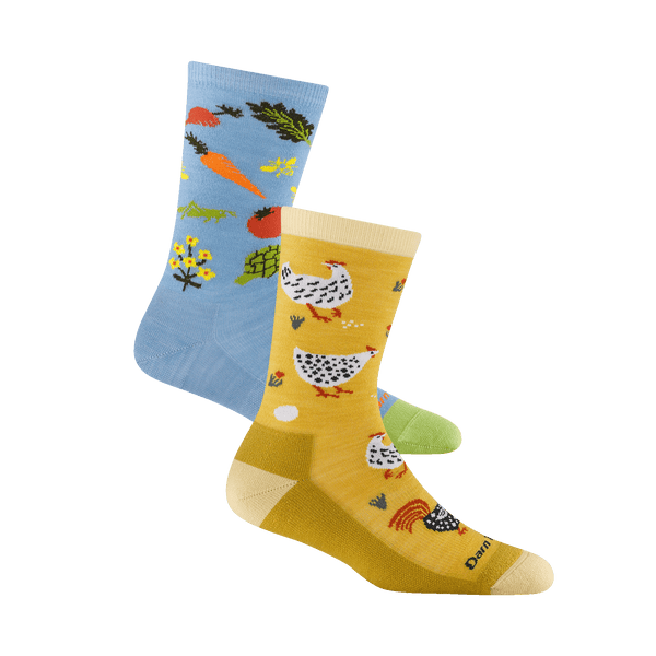 darn tough Women's Lightweight Lifestyle Combo Crew 2-Pack