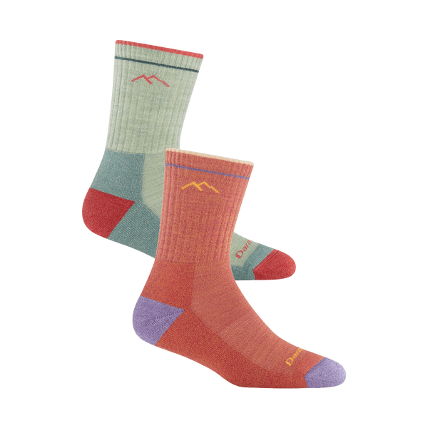 darn tough Women's Limited Edition Micro Crew Hiker 2-Pack