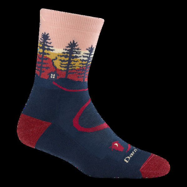 darn tough Women's Limited Edition Northwoods Micro Crew Midweight Hiking Sock