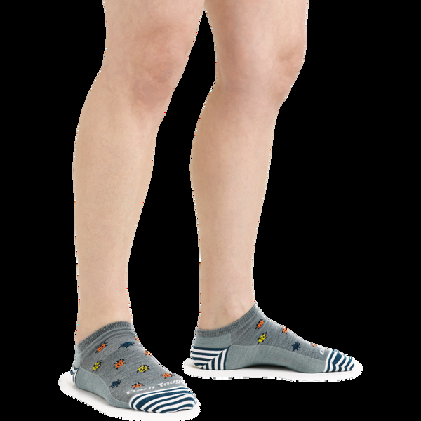 Darn Tough Women's Lucky Lady No Show Lightweight Lifestyle Socks