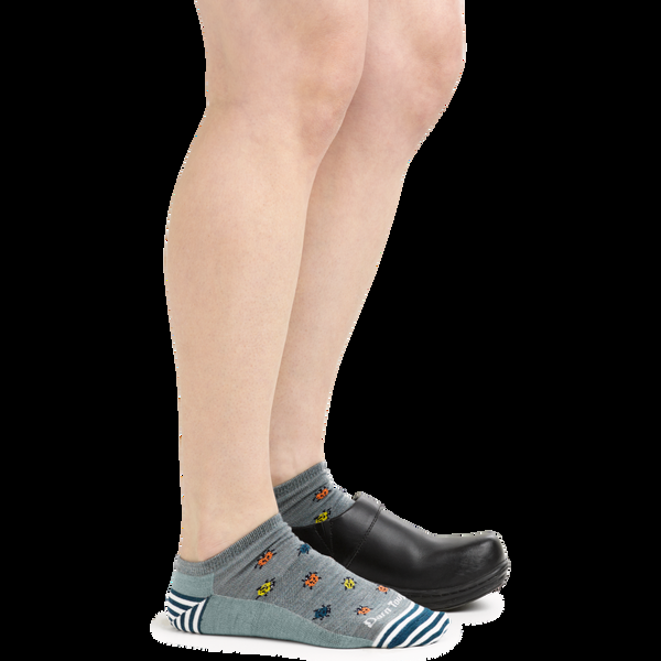 Darn Tough Women's Lucky Lady No Show Lightweight Lifestyle Socks