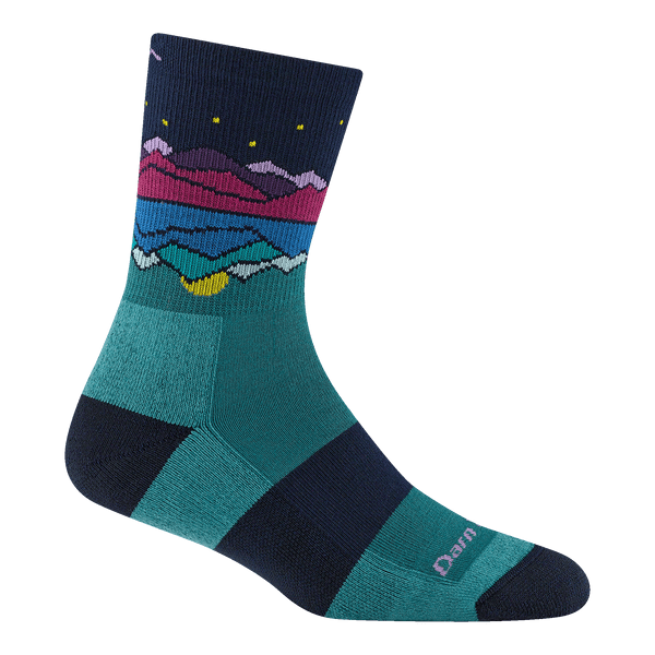 Darn Tough Women's Mirror Lake Micro Crew Midweight Hiking Socks