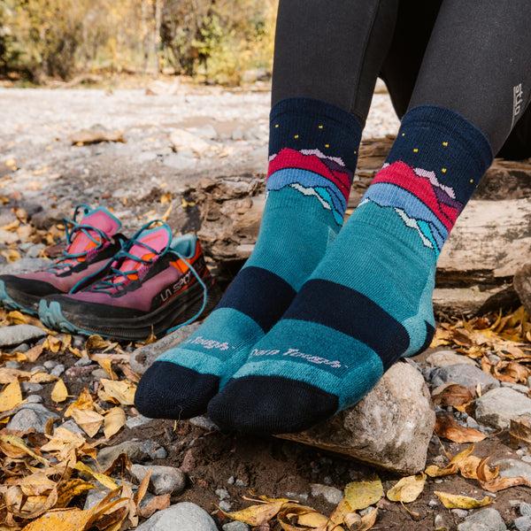 Darn Tough Women's Mirror Lake Micro Crew Midweight Hiking Socks