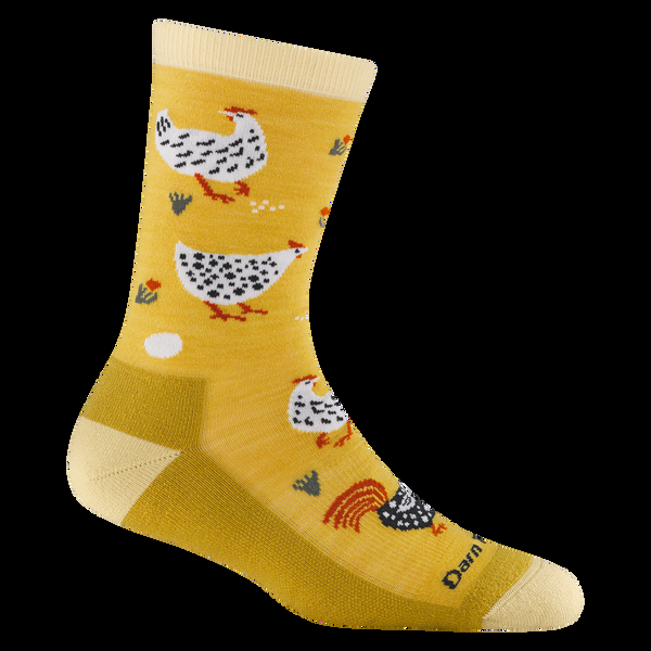 Darn Tough Women's Mother Clucker Crew Lightweight Lifestyle Socks