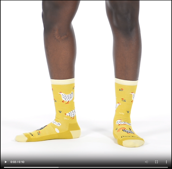 Darn Tough Women's Mother Clucker Crew Lightweight Lifestyle Socks