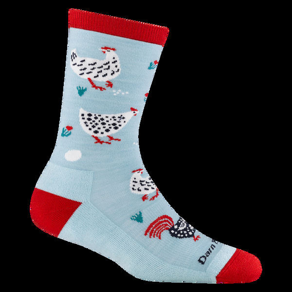darn tough Women's Mother Clucker Crew Lightweight Lifestyle Socks