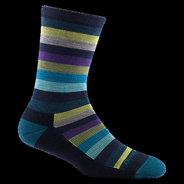 Darn Tough Women's Mystic Stripe Crew Lightweight Lifestyle Socks