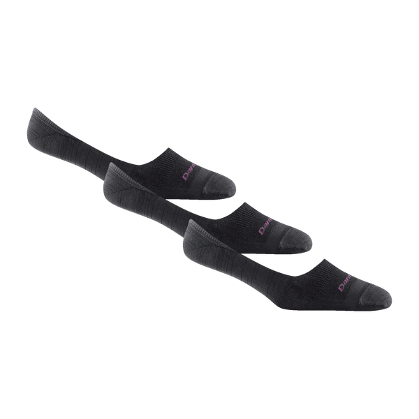 darn tough Women's No Show Invisible Lightweight Lifestyle 3-Pack