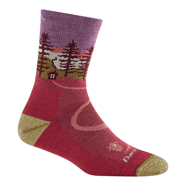 darn tough Women's Northwoods Micro Crew Midweight Hiking Socks