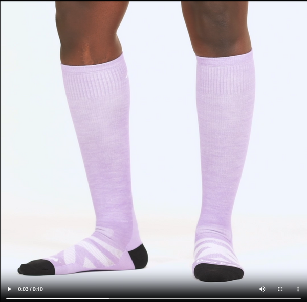 Darn Tough Women's RFL Over-the-Calf Ultra-Lightweight Ski & Snowboard Socks