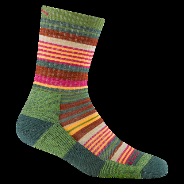 Darn Tough Women's Sierra Stripe Micro Crew Lightweight Hiking Sock-Last Chance