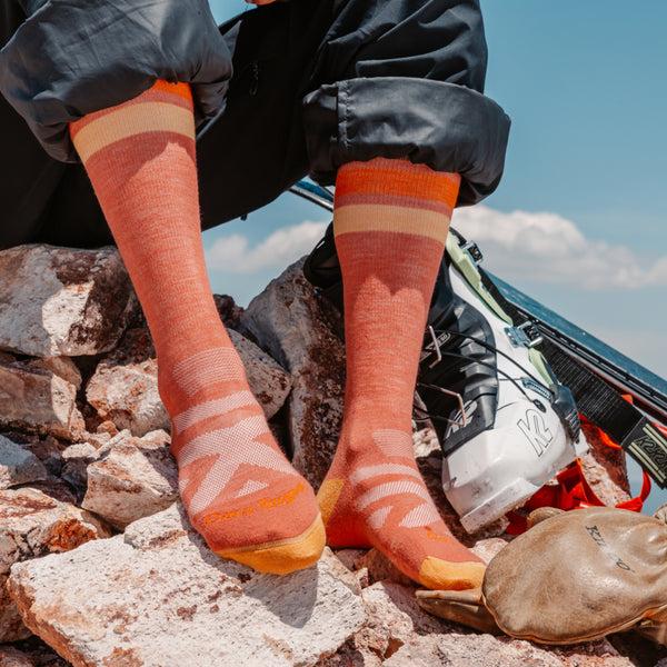 Darn Tough Women's Snowburst Over-the-Calf Midweight Ski & Snowboard Socks