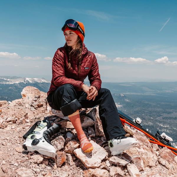 Darn Tough Women's Snowburst Over-the-Calf Midweight Ski & Snowboard Socks