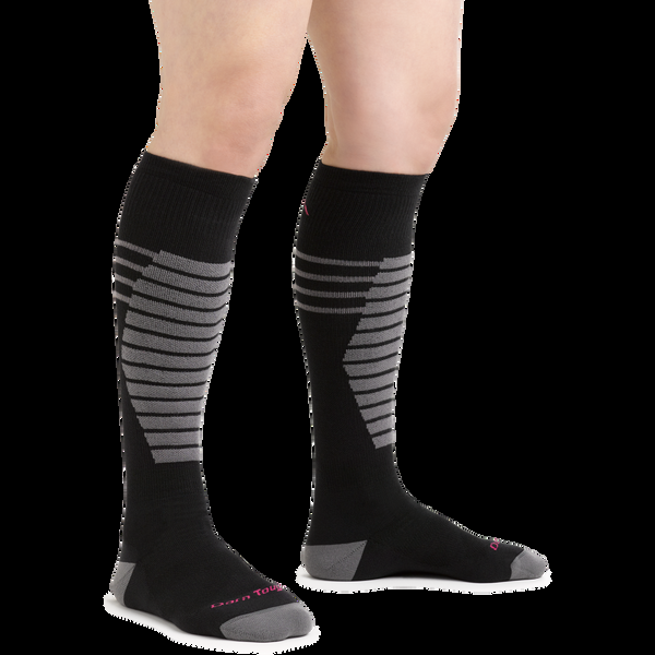 Darn Tough Women's Thermolite® Edge Over-the-Calf Midweight Ski & Snowboard Sock-Last Chance