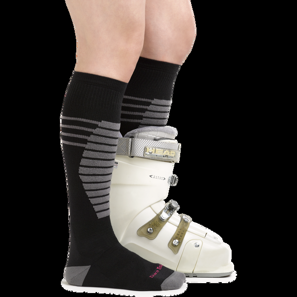 Darn Tough Women's Thermolite® Edge Over-the-Calf Midweight Ski & Snowboard Sock-Last Chance