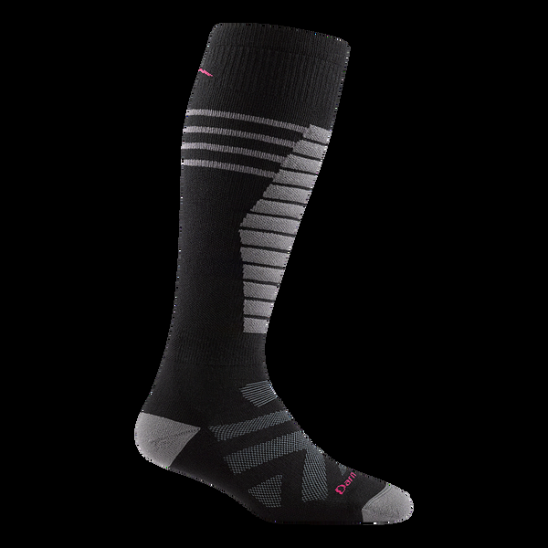darn tough Women's Thermolite® Edge Over-the-Calf Midweight Ski & Snowboard Sock-Last Chance