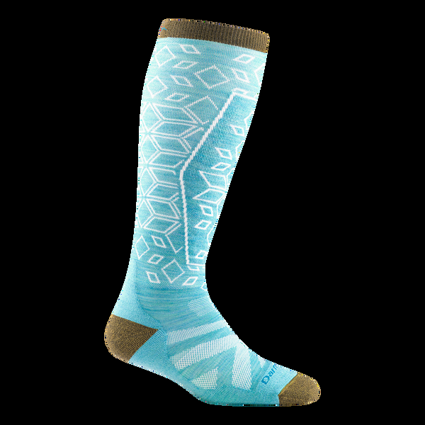 darn tough Women's Traverse Over-the-Calf Lightweight Ski & Snowboard Sock-Last Chance