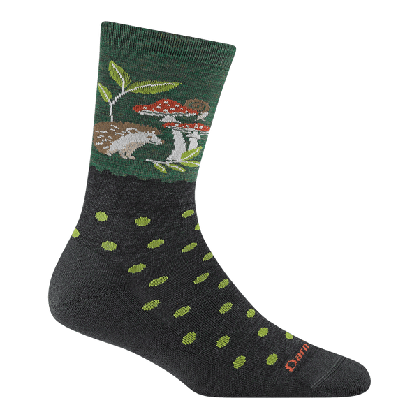 Darn Tough Women's Wild Life Crew Lightweight Lifestyle Socks