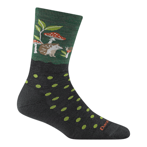 darn tough Women's Wild Life Crew Lightweight Lifestyle Socks