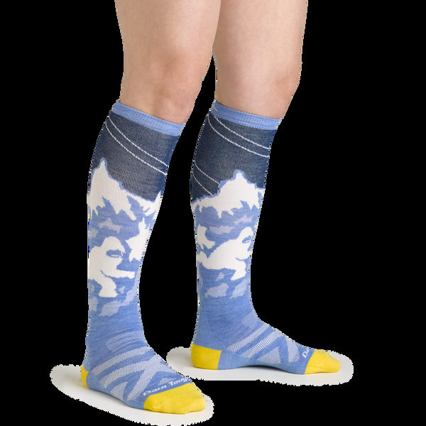 Darn Tough Women's Yeti Over-the-Calf Lightweight Ski & Snowboard Socks