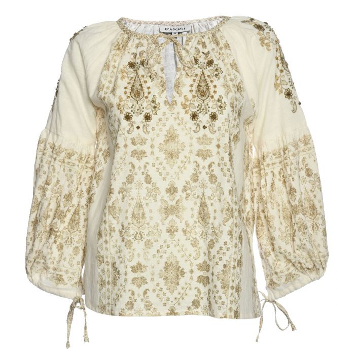 d'ascoli Anatolia Embroidered Top