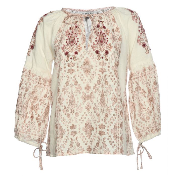 d'ascoli Anatolia Embroidered Top