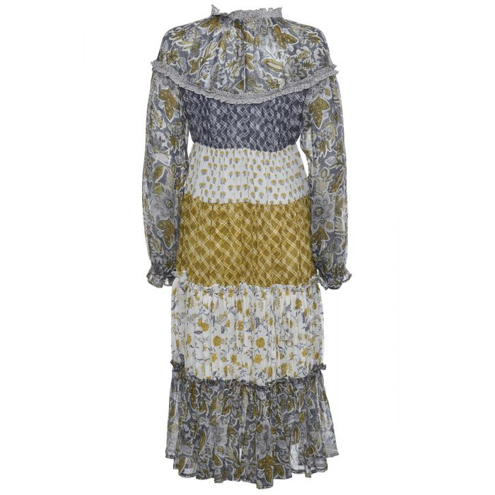 D'ascoli Frederique Ruffle Dress