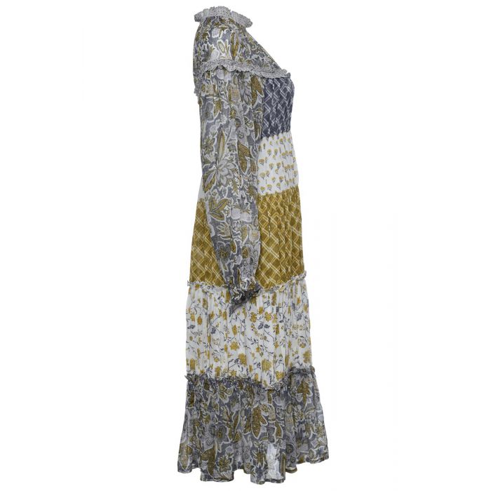 D'ascoli Frederique Ruffle Dress