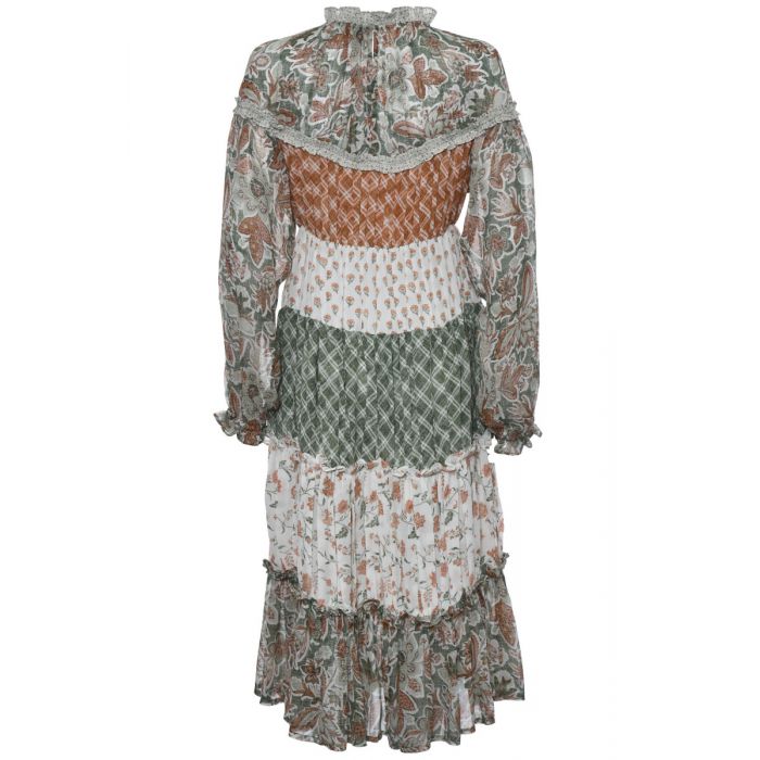 D'ascoli Frederique Ruffle Dress