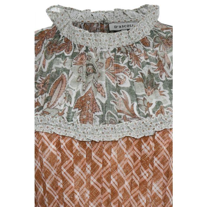 D'ascoli Frederique Ruffle Dress