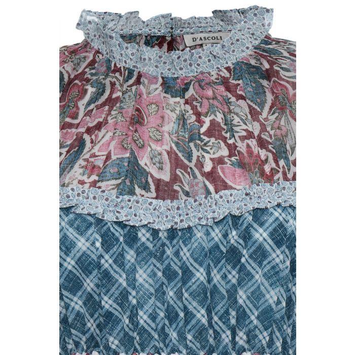 D'ascoli Frederique Ruffle Dress