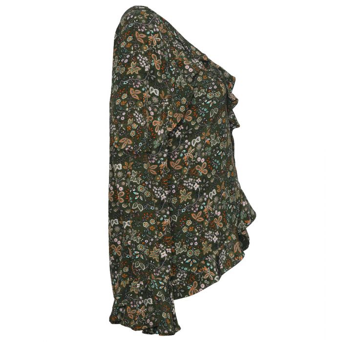 D'ascoli Leela Ruffle Top