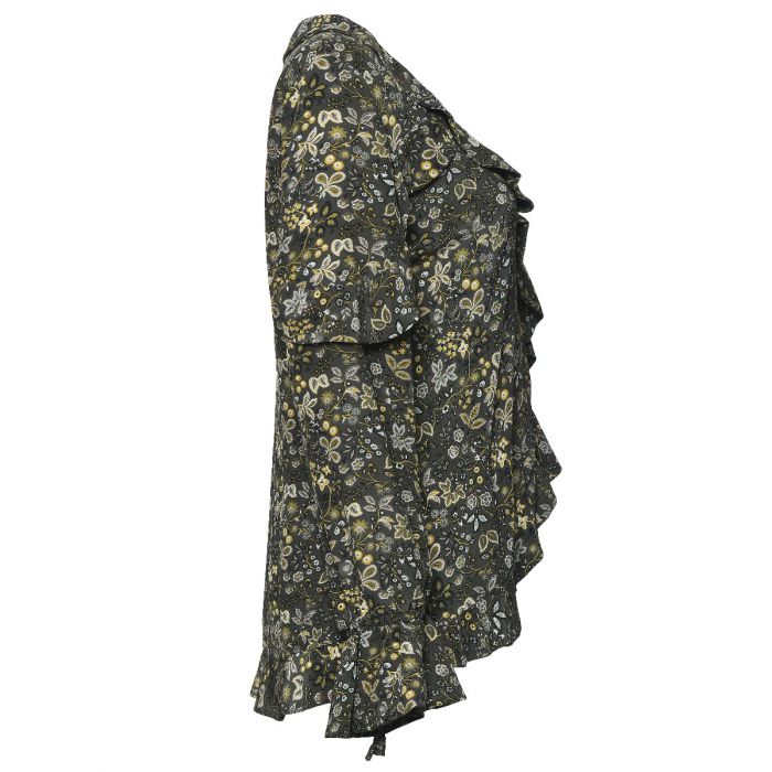 D'ascoli Leela Ruffle Top