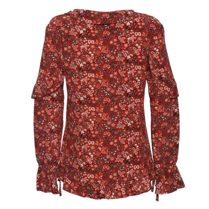 D'ascoli Leela Ruffle Top