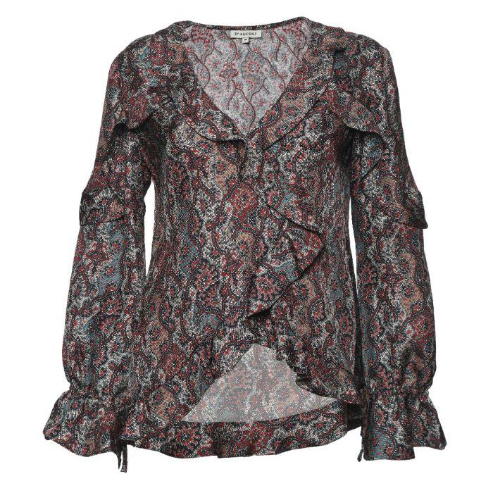d'ascoli Samovar Ruffle Top