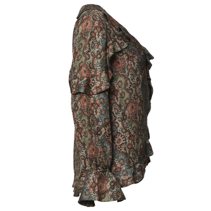 D'ascoli Samovar Ruffle Top