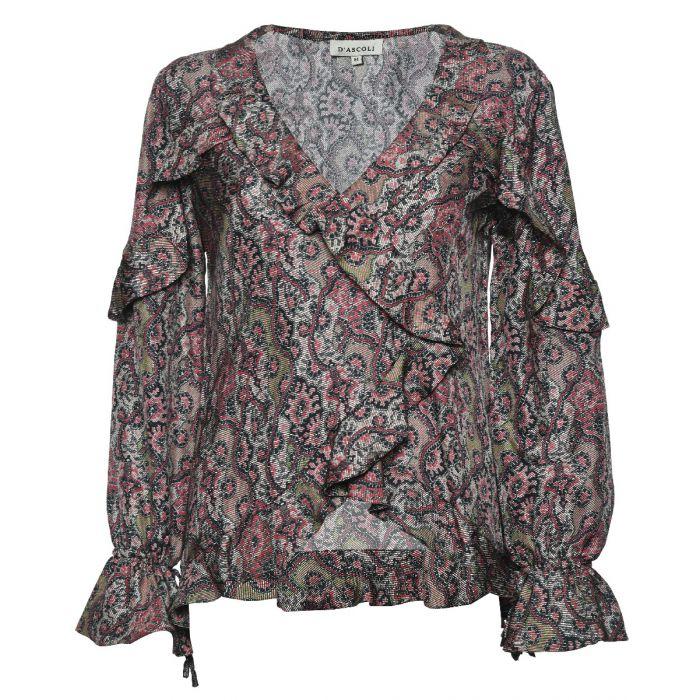 d'ascoli Samovar Ruffle Top