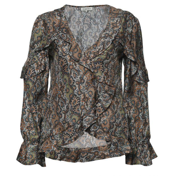 d'ascoli Samovar Ruffle Top