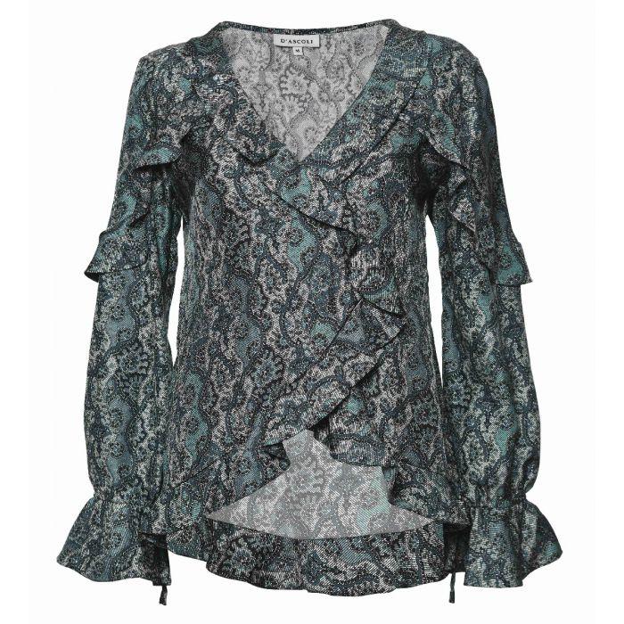 d'ascoli Samovar Ruffle Top